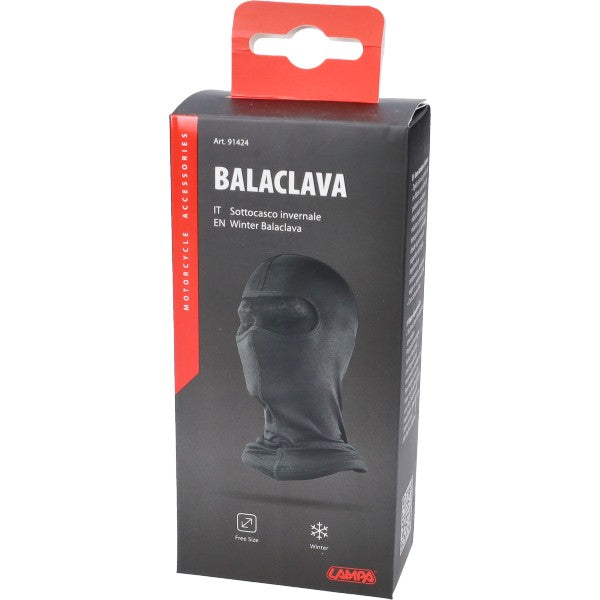 Bivakmuts Lampa Mask-Pro full face microvezel zwart 91424