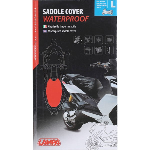 Buddyseat beschermhoes Lampa waterdicht 74x100 cm zwart 91254