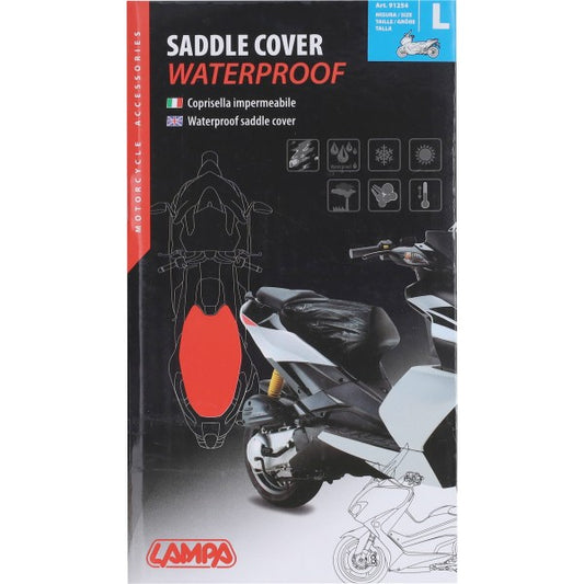 Buddyseat beschermhoes Lampa waterdicht 74x100 cm zwart 91254