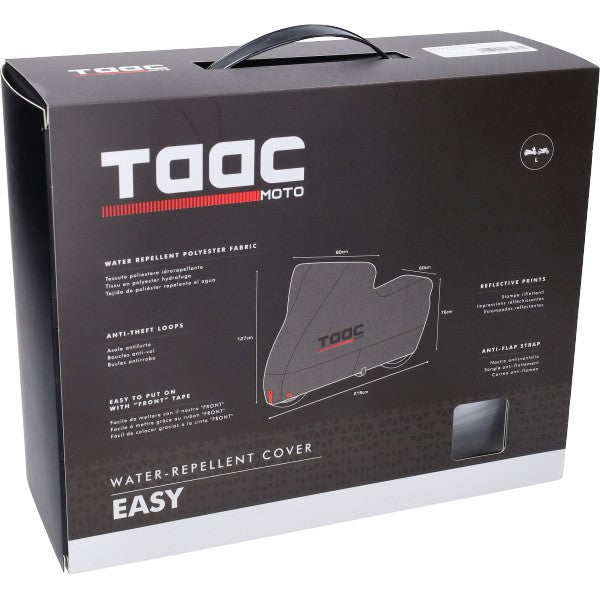 Motorhoes TAAC Easy L 220 g 127x219x76 cm grijs
