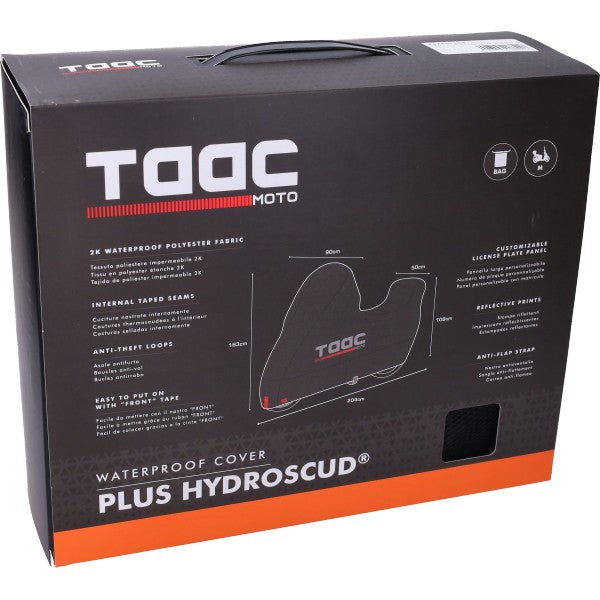 Beschermhoes scooter met windscherm Hydroscud 218-N M zwart