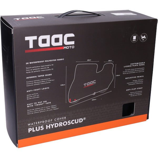 Motorhoes TAAC Hydroscud 222-N XL 136x222x134 cm zwart