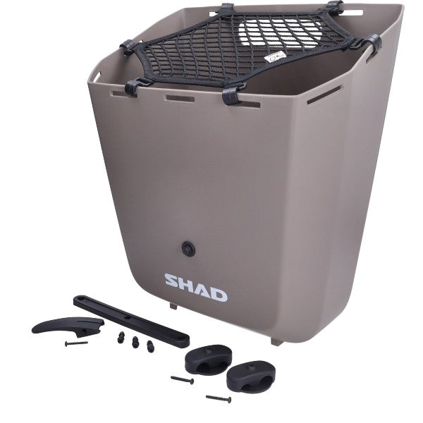 Zijkoffer SHAD vast kunststof 20L crème