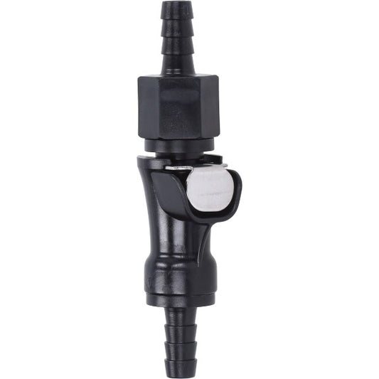 Benzineslang koppeling snelsluiting 6 mm zwart VC18933