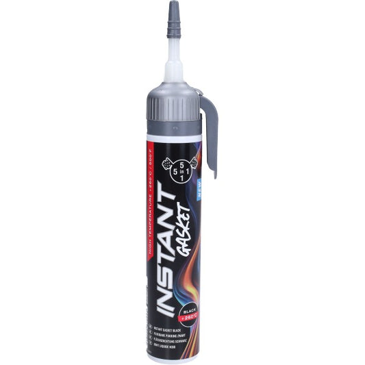 Vloeibare pakking 5-in-1 zwart 200 ml spuit