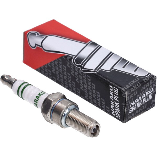 Bougie Naraku CR8EB voor Piaggio 4T-2V, Sprint, Vespa LX/S