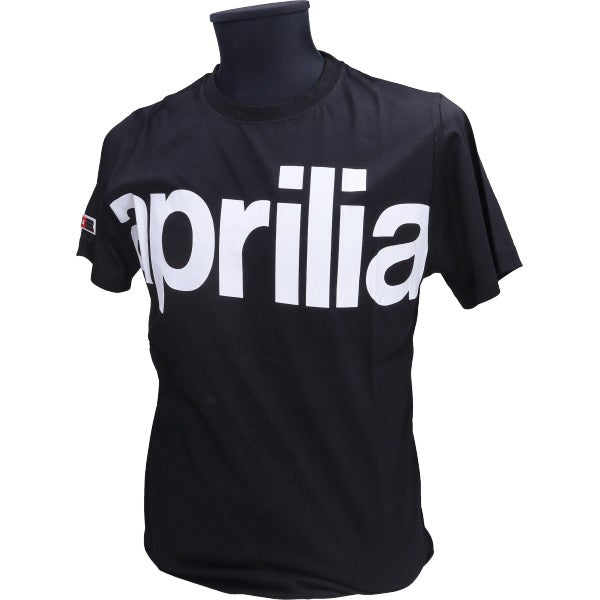 Aprilia T-shirt korte mouwen origineel zwart M 6076280M02B