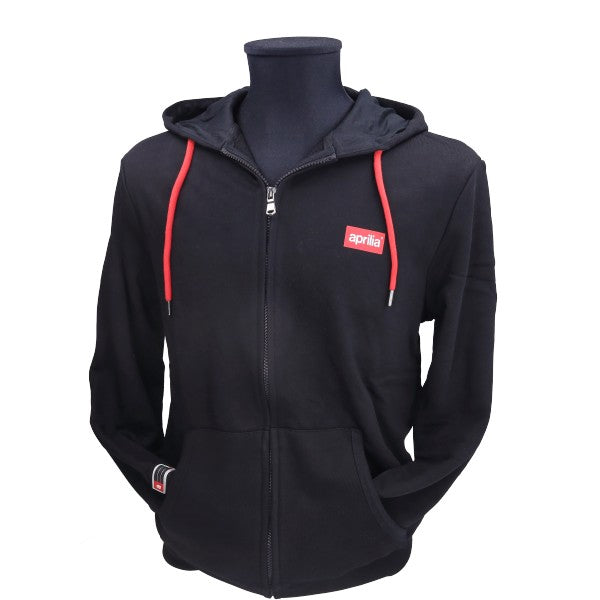 Aprilia hoodie origineel zwart maat L