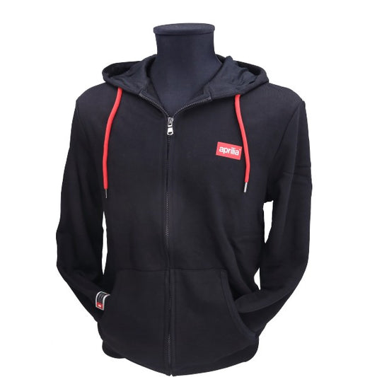 Aprilia hoodie origineel zwart maat L