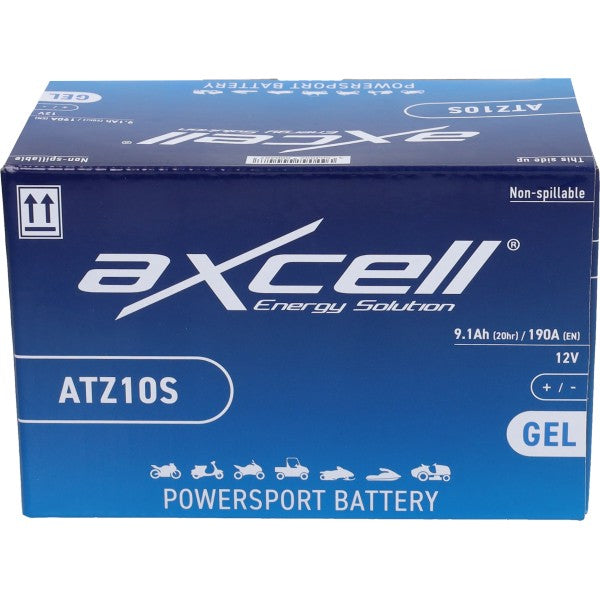 ATZ10S/YTZ10S accu Axcell SLA/GEL 12V 8,6Ah 150x87x93mm