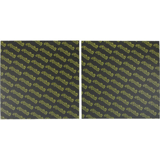 Polini carbon membraanplaatset 110x100x0,25 mm geel 2 st.