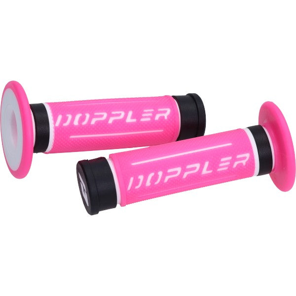 Doppler 3D handvatset universeel roze/zwart/wit 22/24 mm 517395