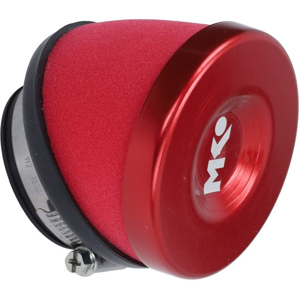 Powerfilter Metrakit schuin universeel 50 mm rood