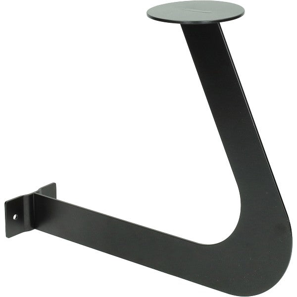 Helm wandsteun metaal zwart mat