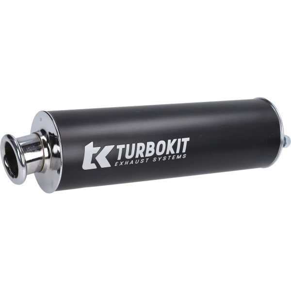 Turbokit nademper aluminium 3-bouts 60 mm zwart