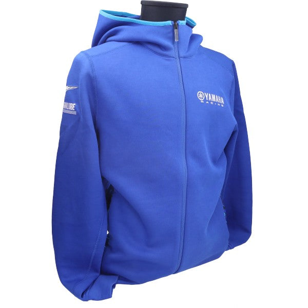 Yamaha Teamwear hoodie met rits blauw QMB26FS1E00L