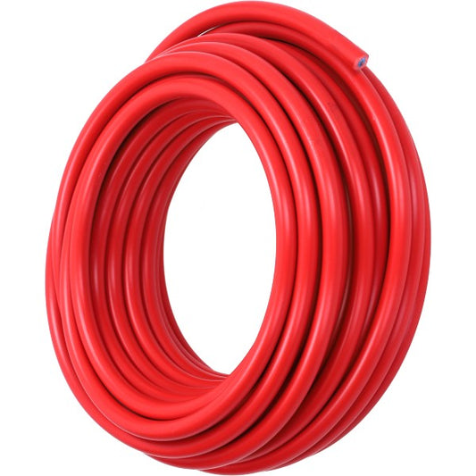 Bougiekabel dik 7mm rood 10m rol