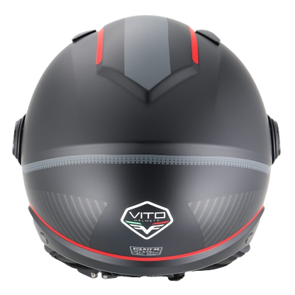 Helm vito jet lavori Zwart / Deco