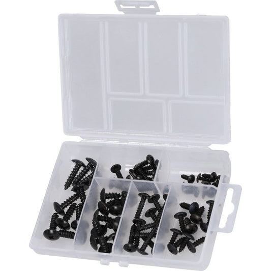 Parker assortiment zwart – doos met 6 maten