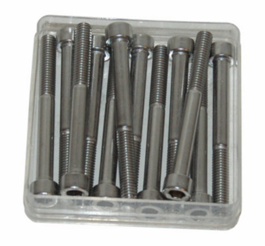 Inbusbout M6 x 55 mm - set van 12 stuks