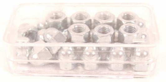 Dopmoer universeel M6 chroom - 25 stuks
