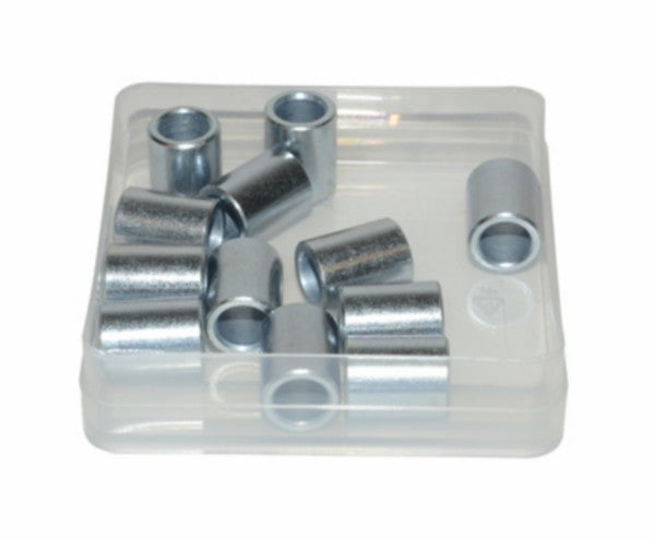 Afstandsbus uitlaat 12 x 15,5 mm - 12 stuks universeel