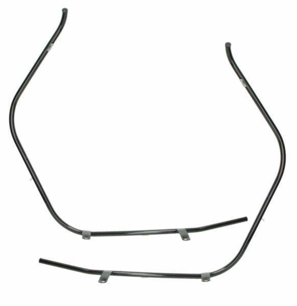 DMP sierbeugelset voorscherm mat zwart voor BTC Riva VX50