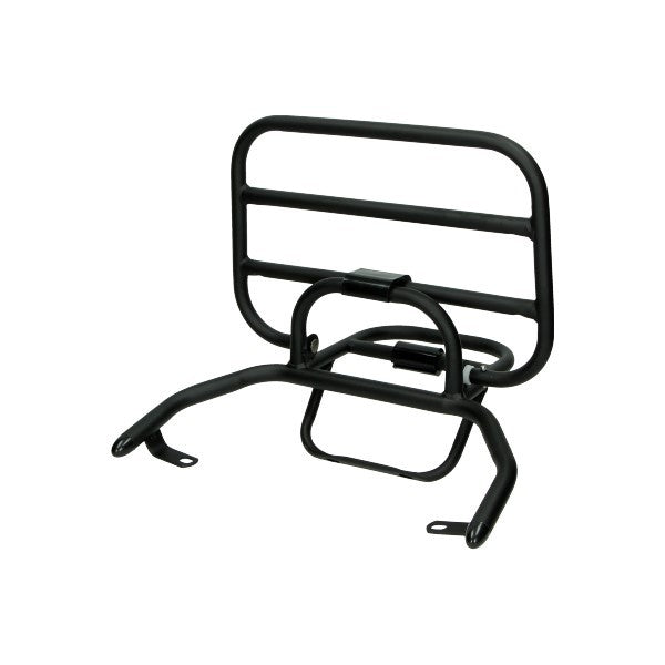 Achterdrager DMP opklapbaar zwart mat voor VX50, LX/Napoli