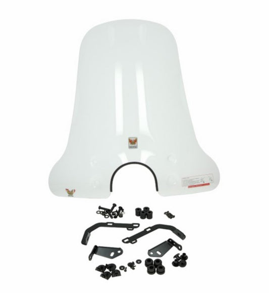 Isotta hoog windscherm helder met bevestigingsset voor AGM VX50