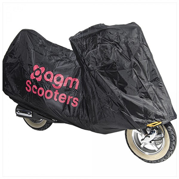 Beschermhoes scooter zwart - AGM Goccia S, zonder windscherm