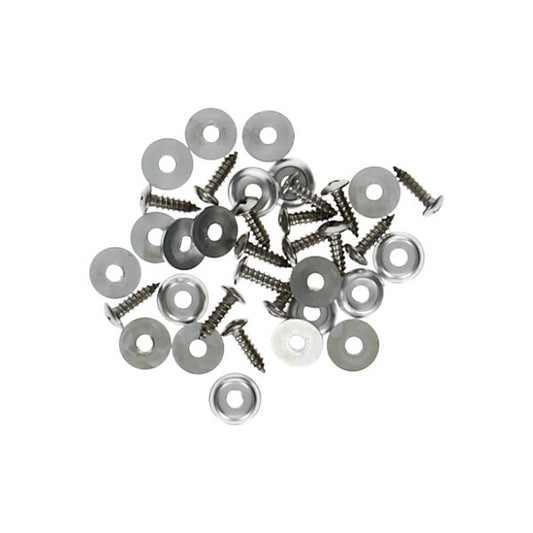 Montageset voetplaat aluminium AGM Retro