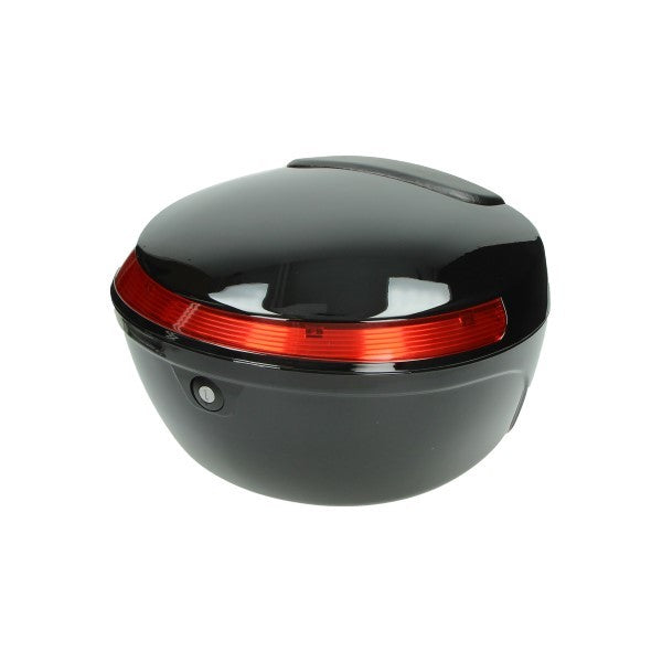 Topkoffer Ecooter universeel zwart glans voor E1/E2
