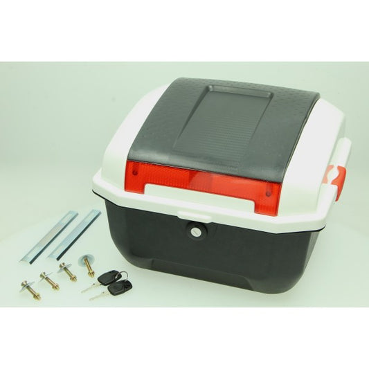 Topkoffer AGM Goccia GEV1000 origineel zwart/wit