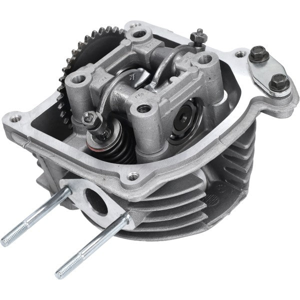 Cilinderkop compleet GY6 4T met nokkenas en tuimelaar 69,5 mm