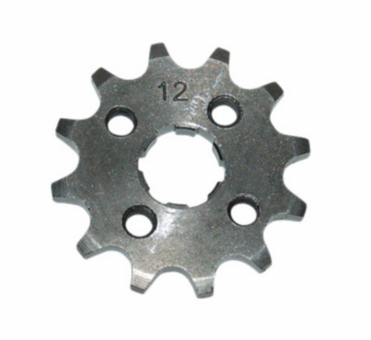 Voorkettingwiel DMP 12T Gpr, Bromfiets Honda, Senda