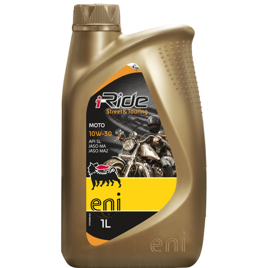 ENI I-Ride Moto 10W-30 1L – 4-Takt Motorolie API SN JASO MA2