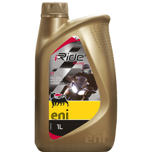 ENI I-Ride Racing 2T 1L – Top Synthetic 2-Takt Olie JASO FD ISO-L-EGD