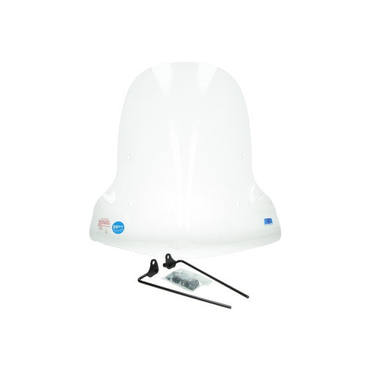 Windscherm Regia hoog helder met bevestigingsset voor IVA E-Go S-5