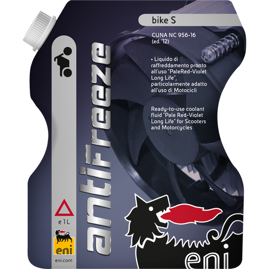 ENI Antifreeze Bike S 1L – Koelvloeistof / Antivries voor Scooter en Motor