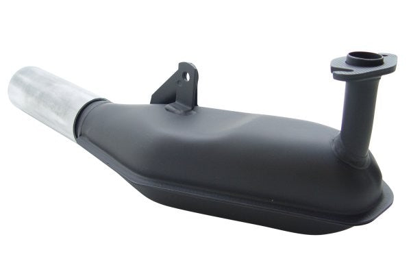 Cobra uitlaatflens Peugeot 103 SPX zwart aluminium