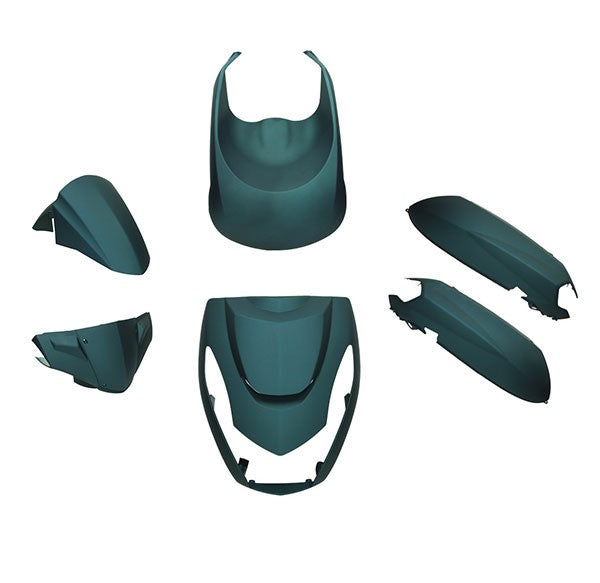 DMP plaatwerkset Peugeot Kisbee Euro 3/4/5 donkerblauw mat 6-delig