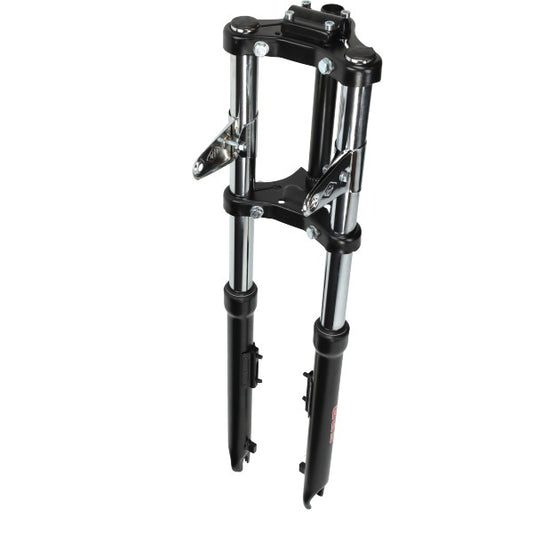 Voorvork EBR compleet zwart Peugeot 103