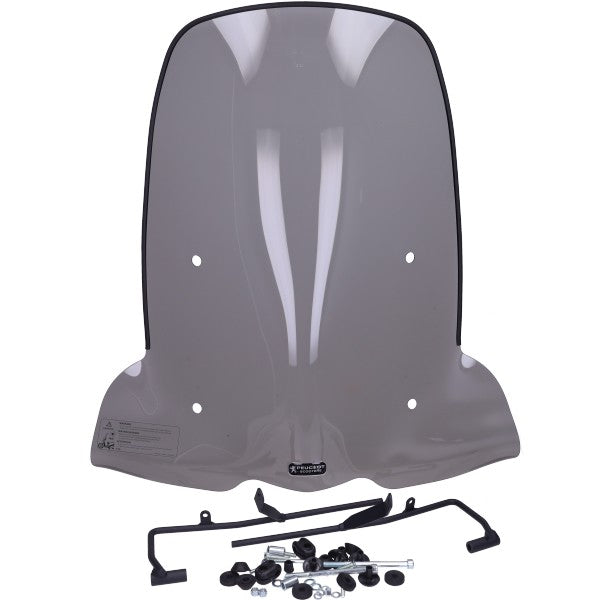 Windscherm Peugeot Kisbee origineel 70 cm smoke met bevestigingsset