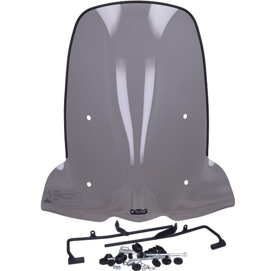 Windscherm Peugeot Kisbee origineel 70 cm smoke met bevestigingsset