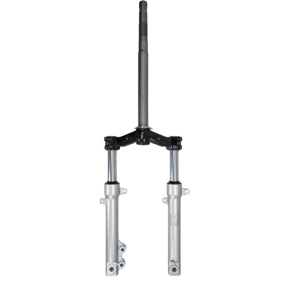 Voorvork Peugeot Kisbee origineel compleet grijs 781017GW