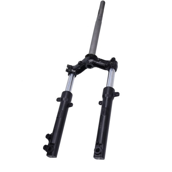 Voorvork Peugeot Kisbee origineel compleet zwart 781017N