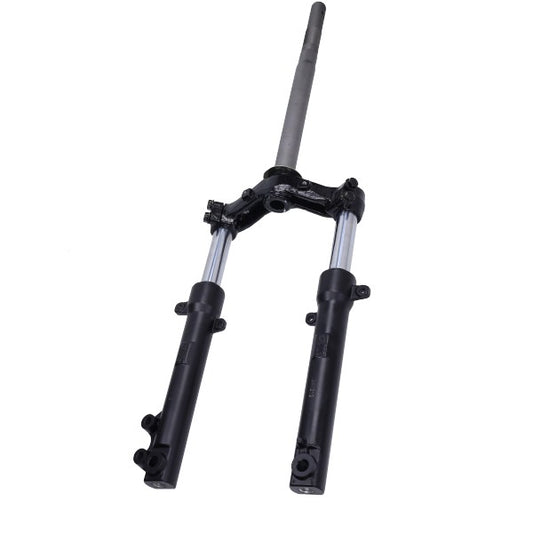Voorvork Peugeot Kisbee origineel compleet zwart 781017N