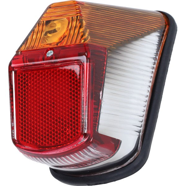 Achterlicht Model Hella A-kwaliteit Rood/chroom Zund Ot Mod. 517, Zundapp 517