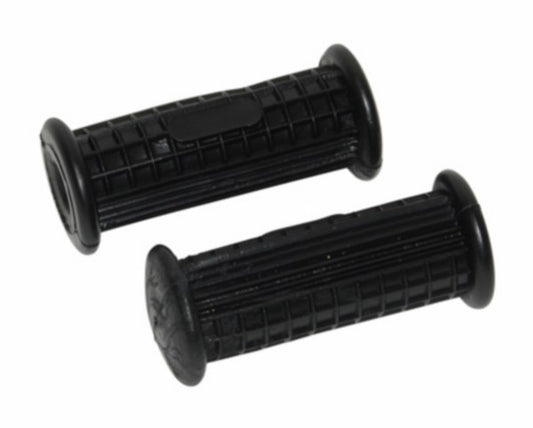 Voetsteunrubberset (Made In EU) Zwart Zundapp