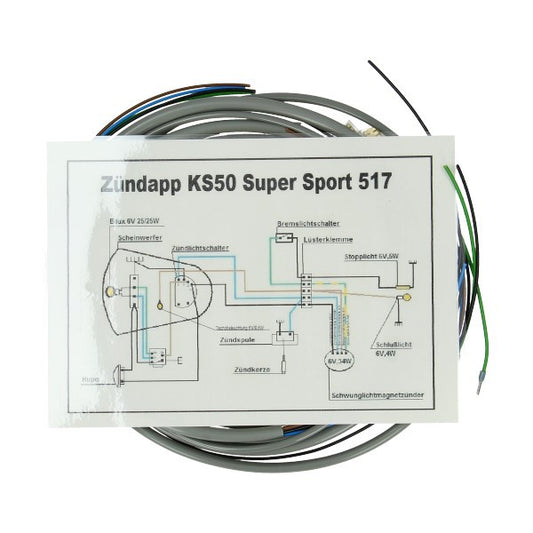 Kabelboom Supersport Grijs Zundapp 517